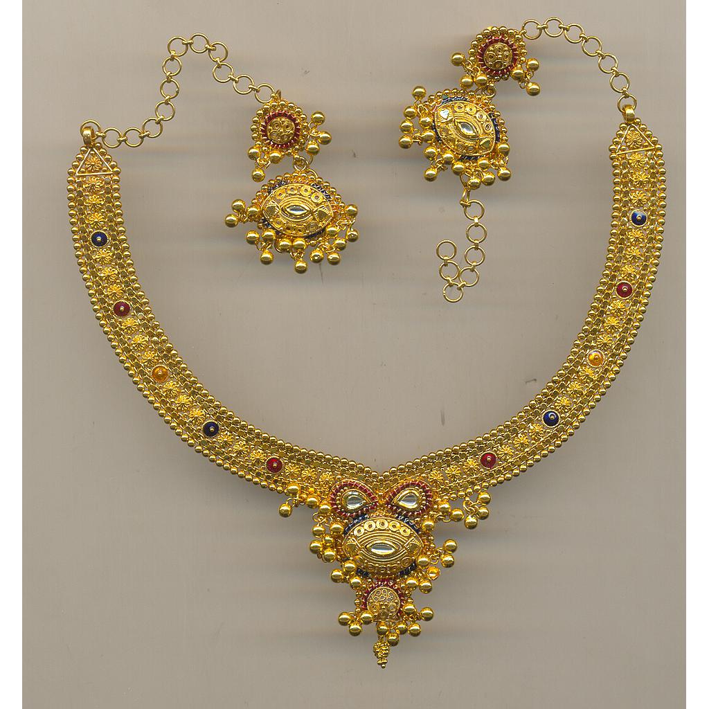 GOLD HALF SET ROUND ANTIQUE GENERAL