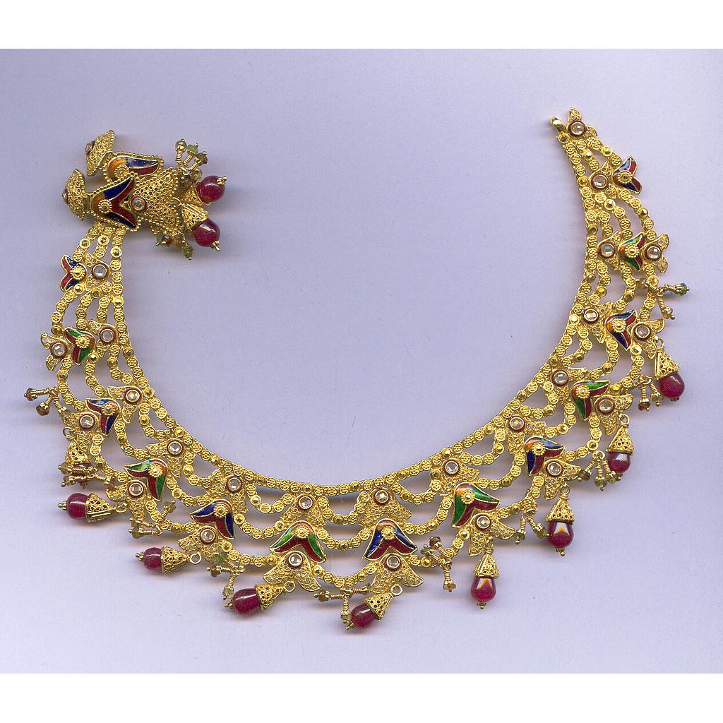 GOLD HALF SET ROUND ANTIQUE GENERAL