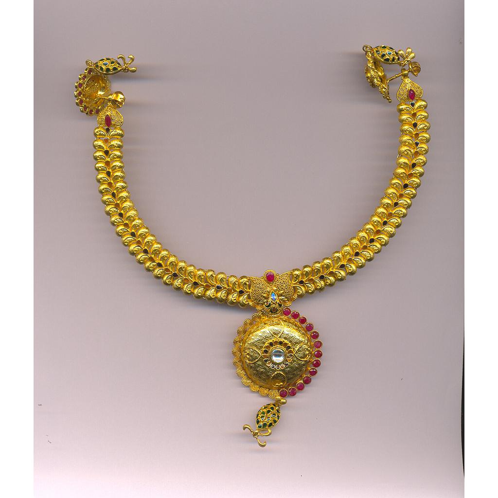 GOLD HALF SET ROUND ANTIQUE GENERAL
