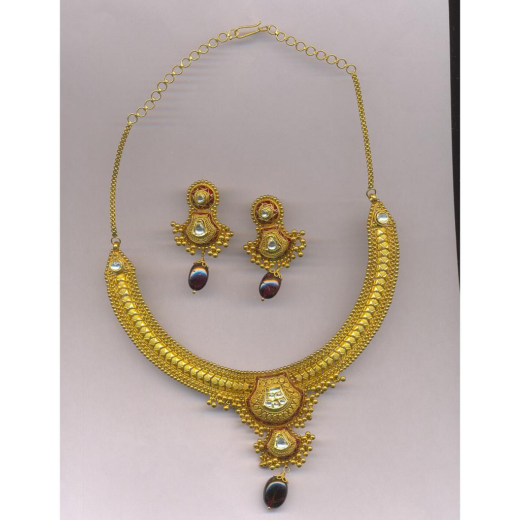 GOLD HALF SET ROUND ANTIQUE GENERAL