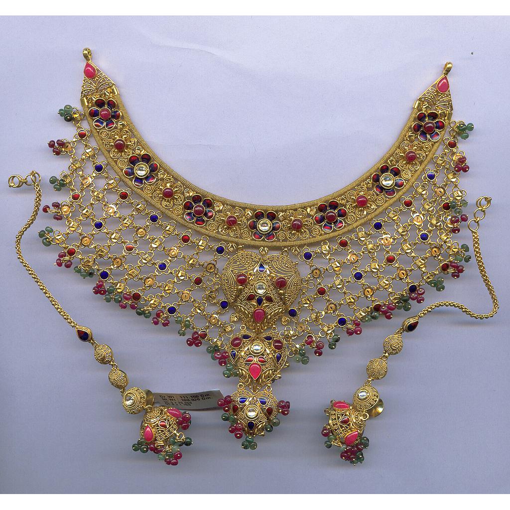 GOLD HALF SET ROUND ANTIQUE GENERAL