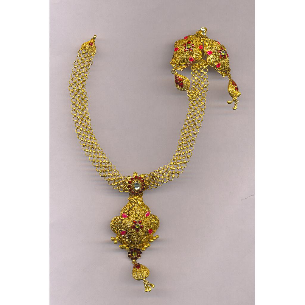 GOLD HALF SET ROUND ANTIQUE GENERAL