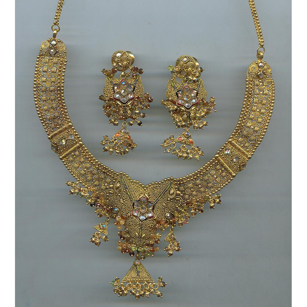 GOLD HALF SET ROUND ANTIQUE GENERAL