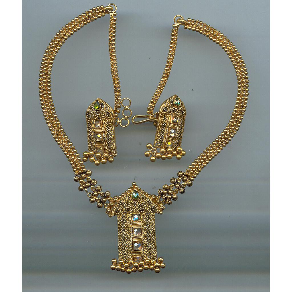 GOLD HALF SET ROUND ANTIQUE GENERAL
