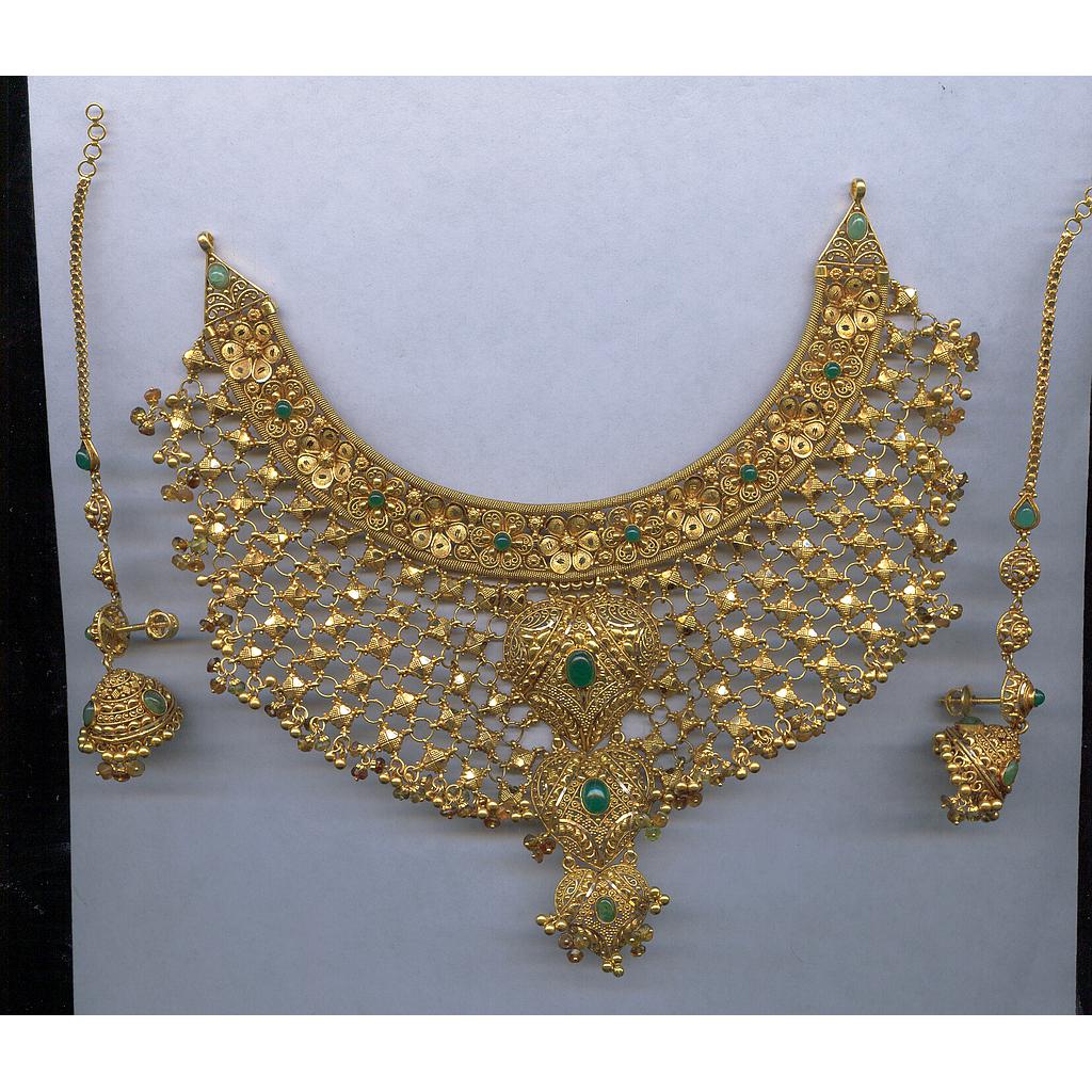 GOLD HALF SET ROUND ANTIQUE GENERAL