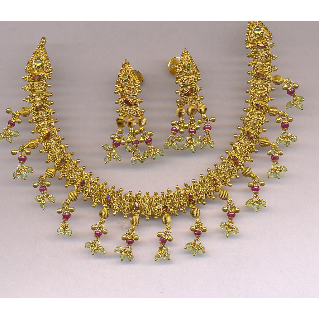 GOLD HALF SET ROUND ANTIQUE GENERAL