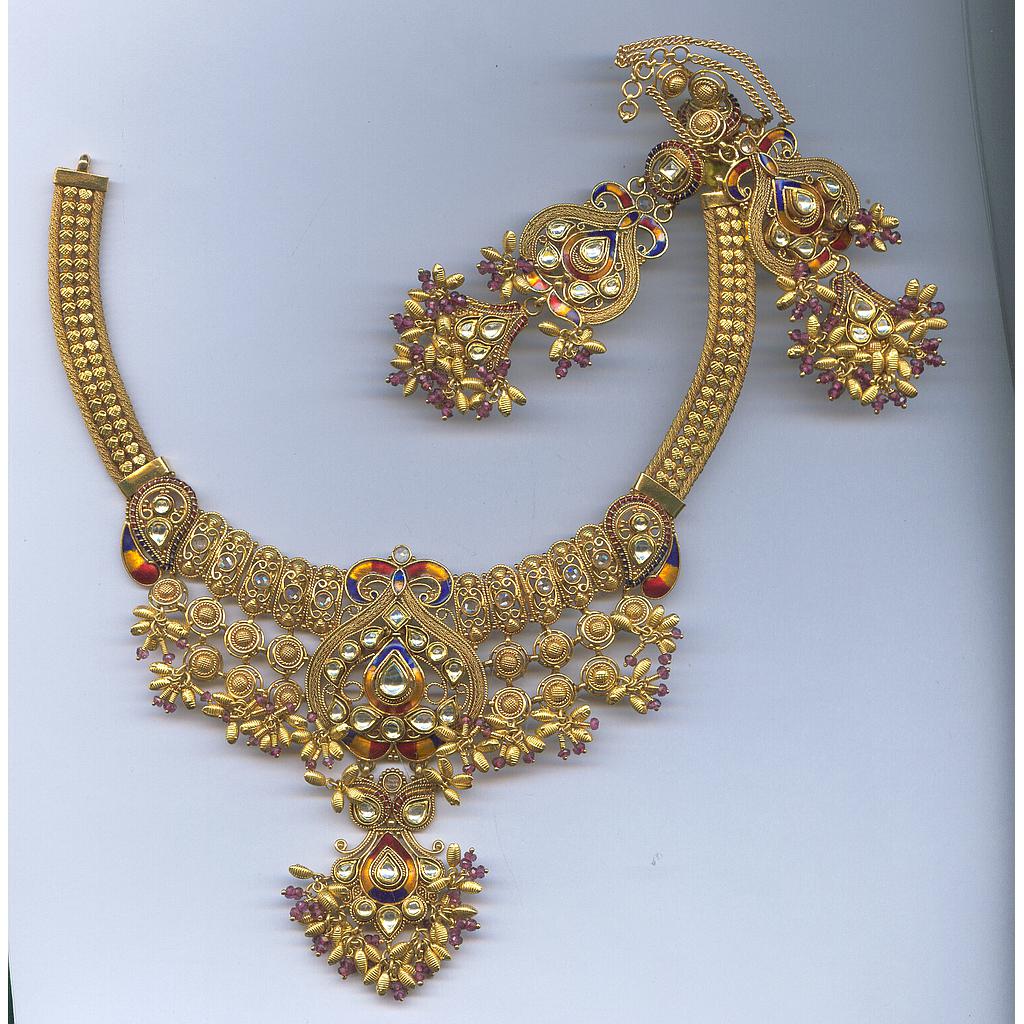 GOLD HALF SET ROUND ANTIQUE GENERAL