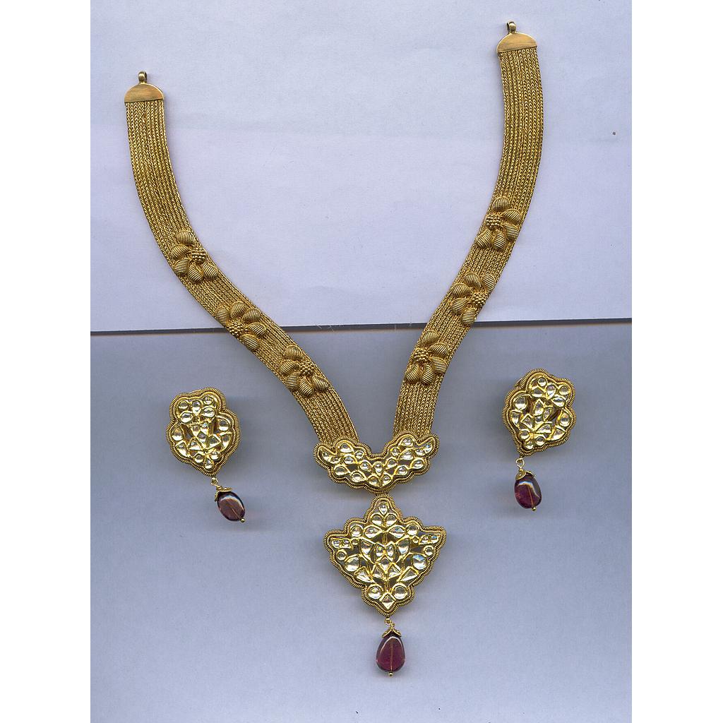 GOLD HALF SET ROUND ANTIQUE GENERAL