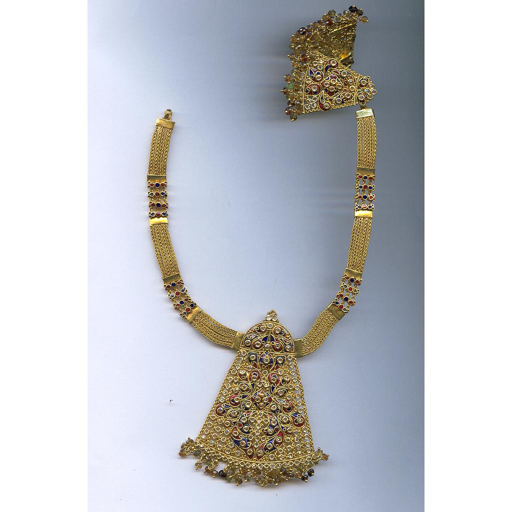GOLD HALF SET ROUND ANTIQUE GENERAL