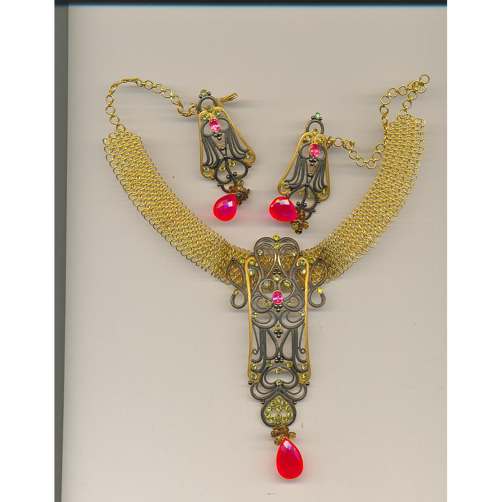 GOLD HALF SET ROUND ANTIQUE GENERAL