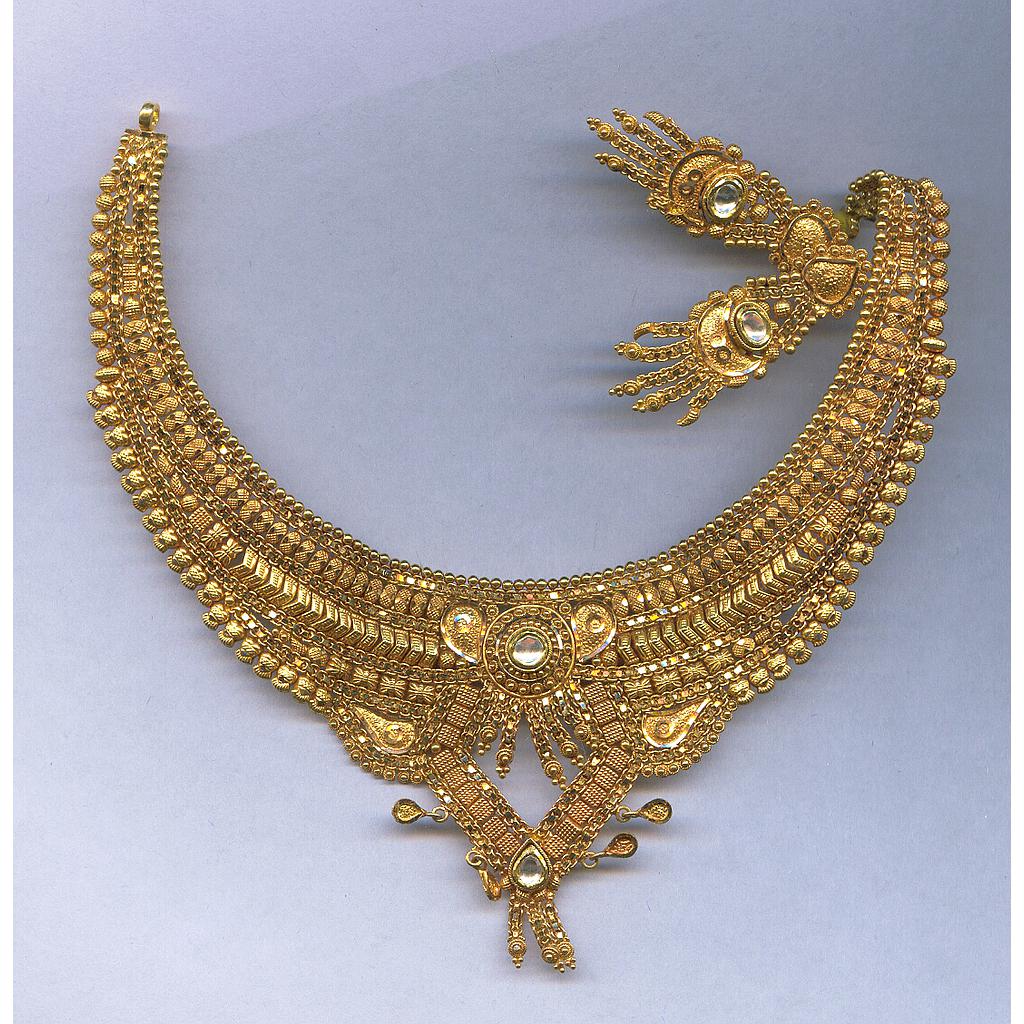 GOLD HALF SET ROUND ANTIQUE GENERAL