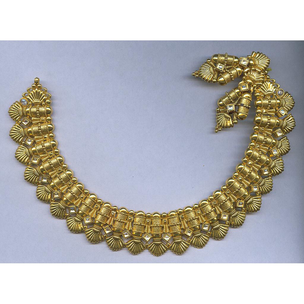 GOLD HALF SET ROUND ANTIQUE GENERAL