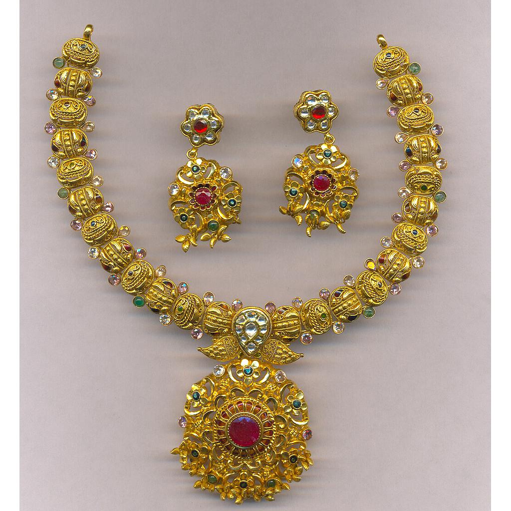 GOLD HALF SET ROUND ANTIQUE GENERAL