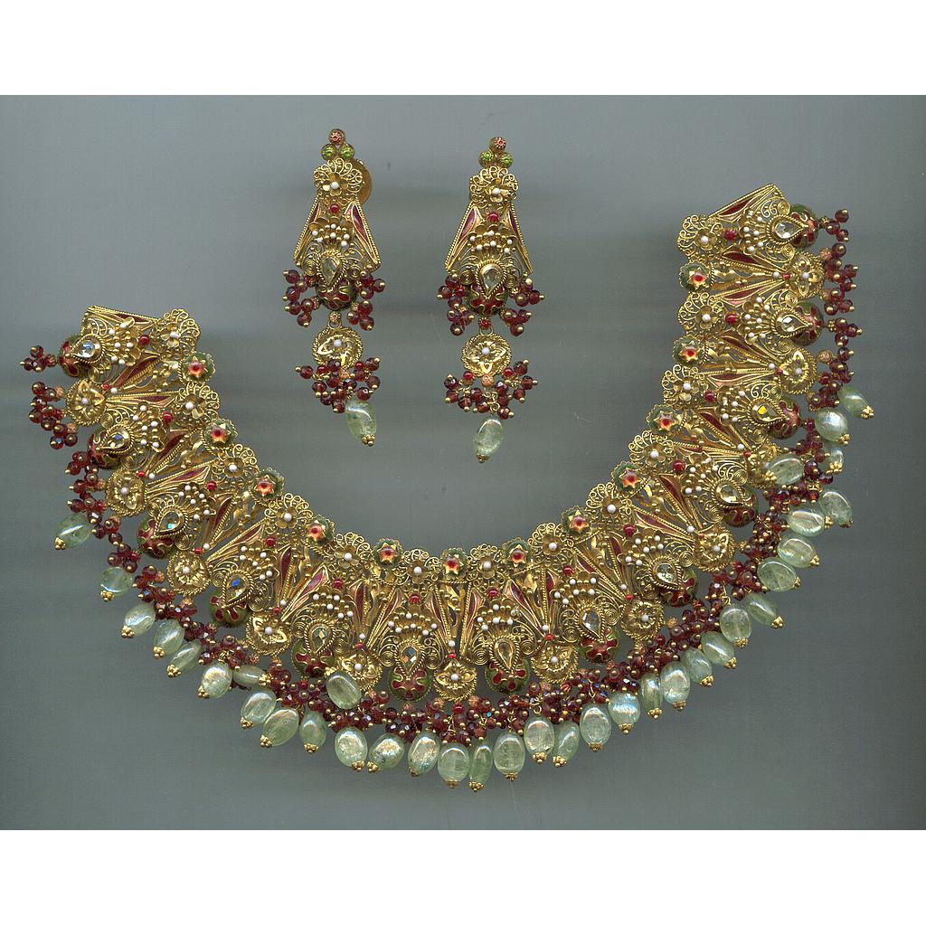 GOLD HALF SET ROUND ANTIQUE GENERAL