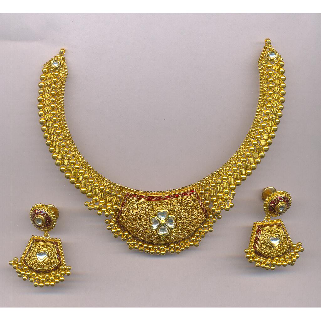 GOLD HALF SET ROUND ANTIQUE GENERAL