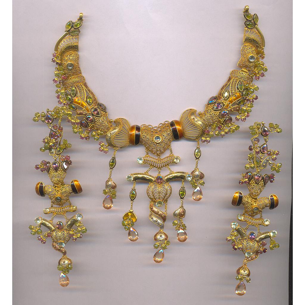 GOLD HALF SET ROUND ANTIQUE GENERAL