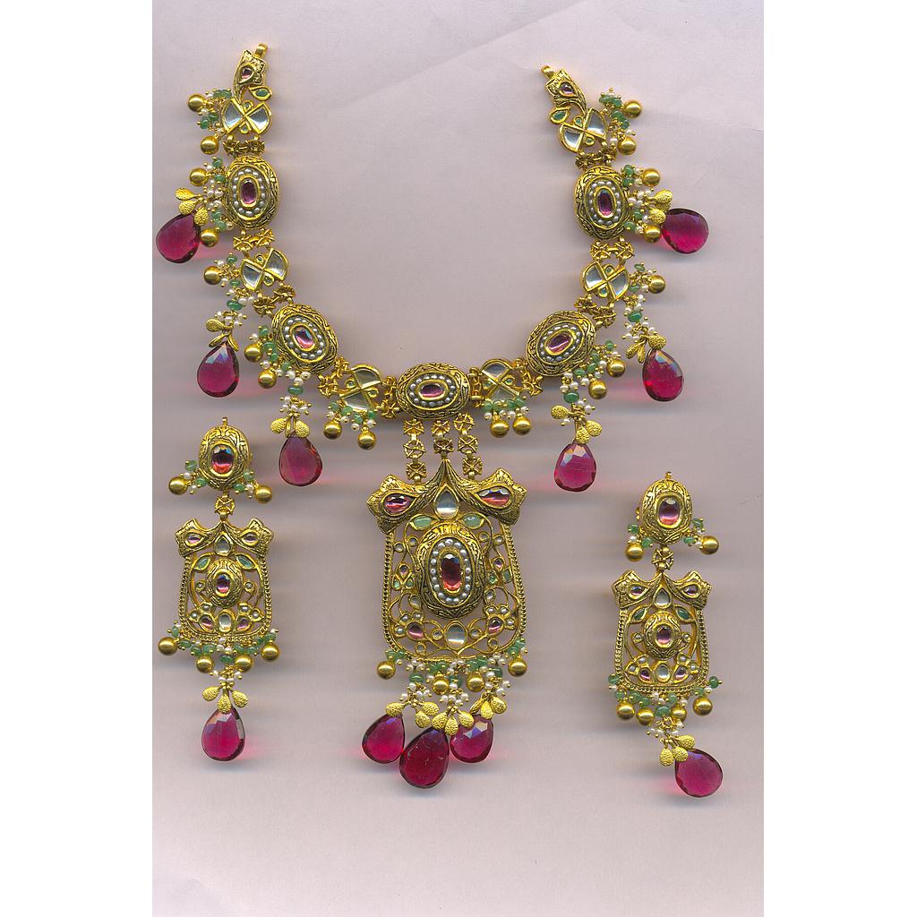 GOLD HALF SET ROUND ANTIQUE GENERAL