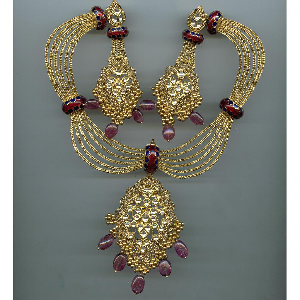 GOLD HALF SET ROUND ANTIQUE GENERAL