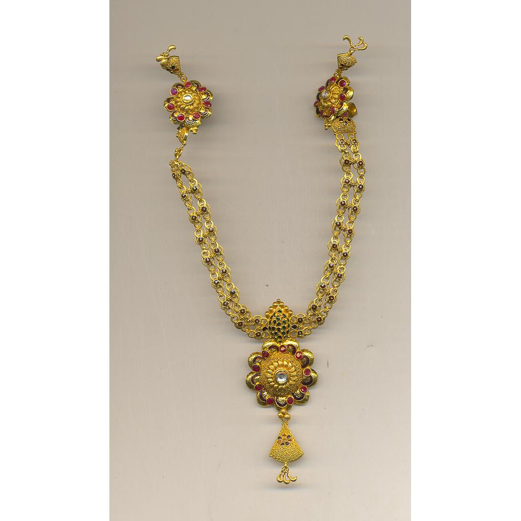 GOLD HALF SET ROUND ANTIQUE GENERAL