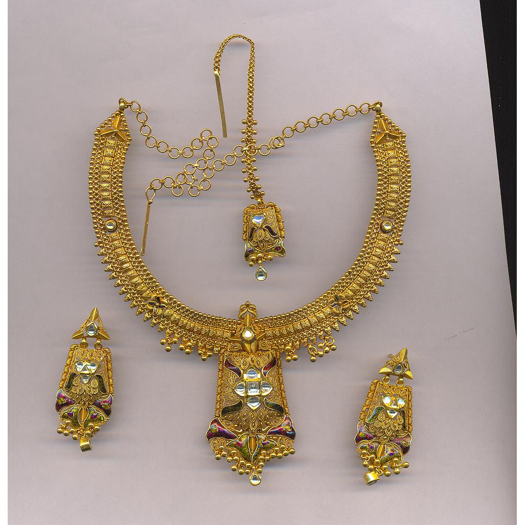 GOLD HALF SET ROUND ANTIQUE GENERAL