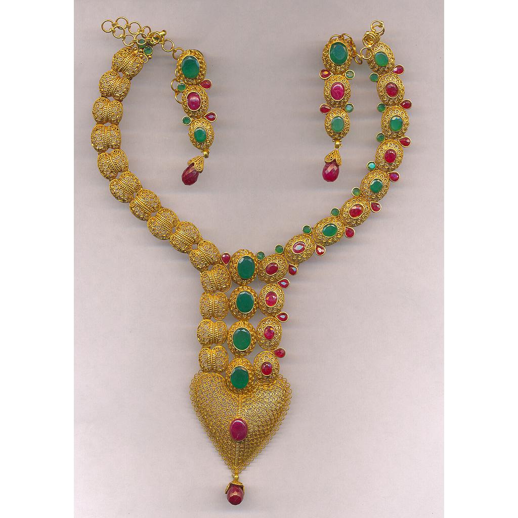 GOLD HALF SET ROUND ANTIQUE GENERAL