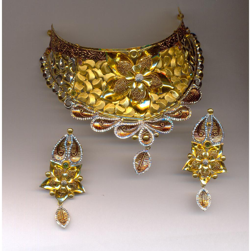 GOLD HALF SET ROUND CASTING EXCLUSIVE