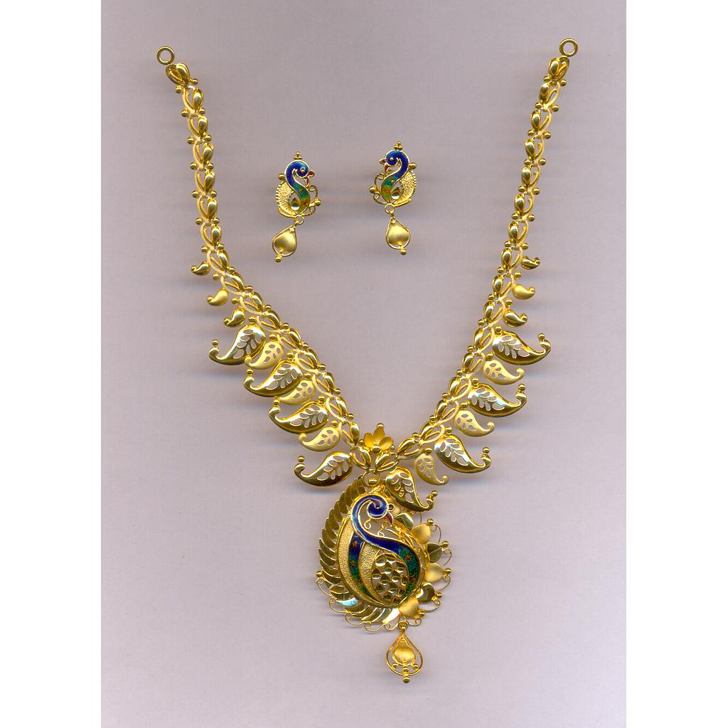 GOLD HALF SET ROUND CASTING EXCLUSIVE