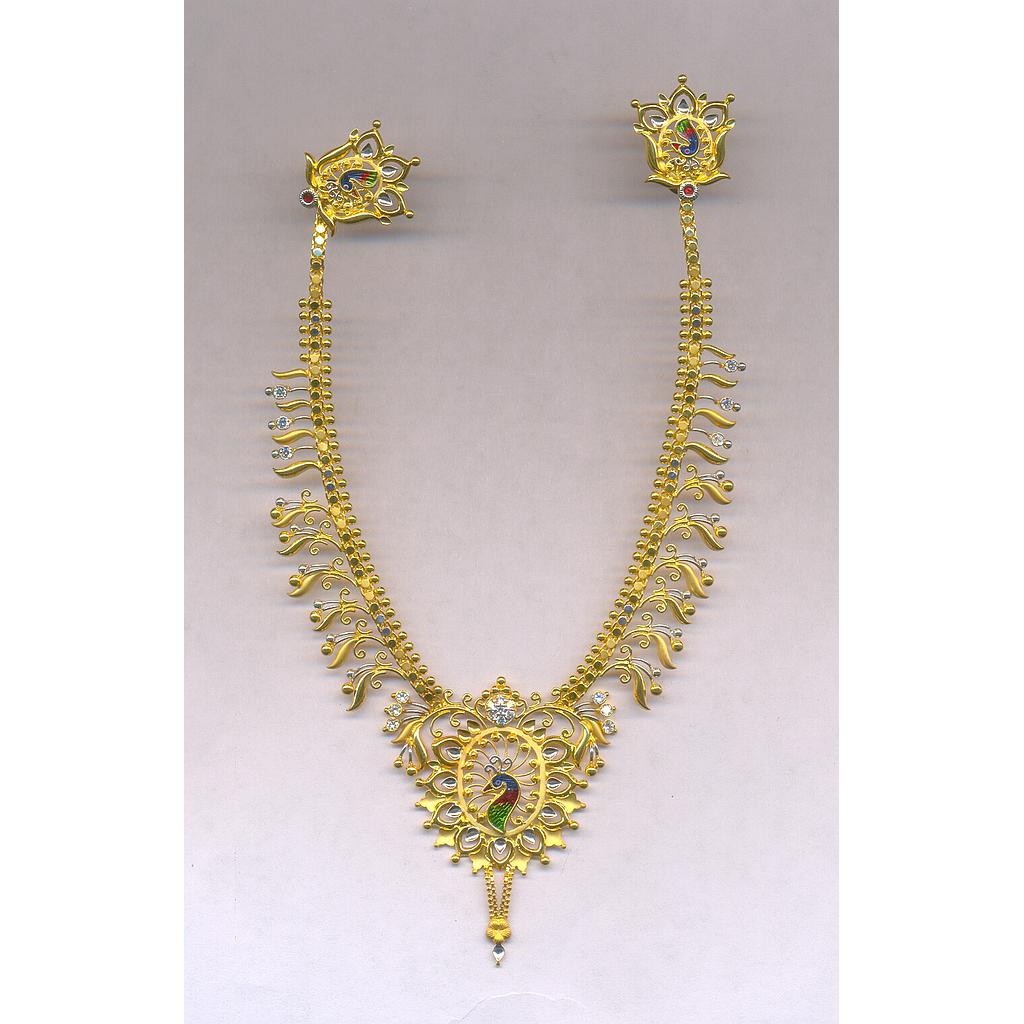 GOLD HALF SET ROUND CASTING EXCLUSIVE