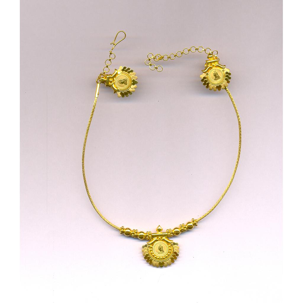 GOLD HALF SET ROUND CASTING EXCLUSIVE