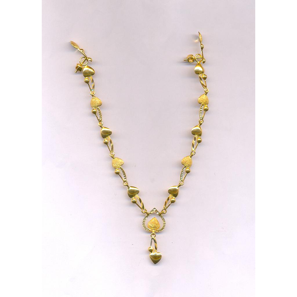 GOLD HALF SET ROUND CASTING EXCLUSIVE