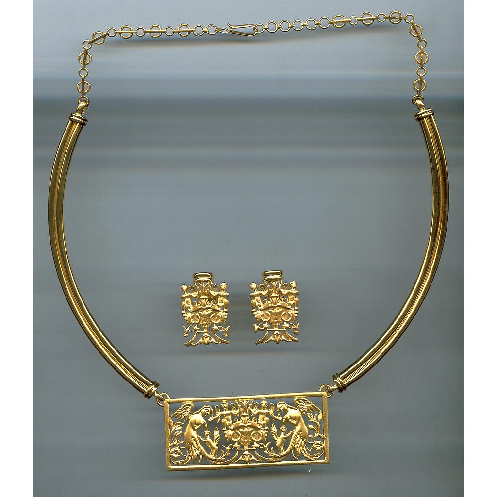 GOLD HALF SET ROUND CASTING EXCLUSIVE