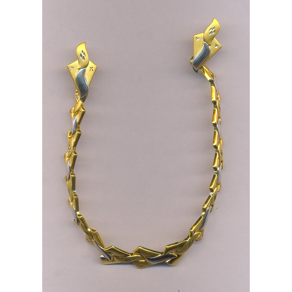 GOLD HALF SET ROUND CASTING FANCY