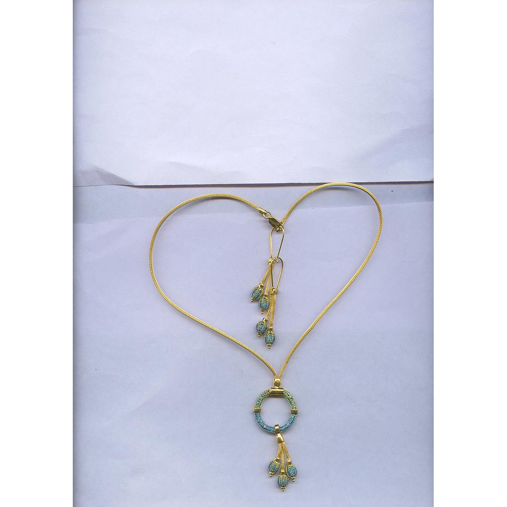 GOLD HALF SET ROUND IMPORTED EXCLUSIVE