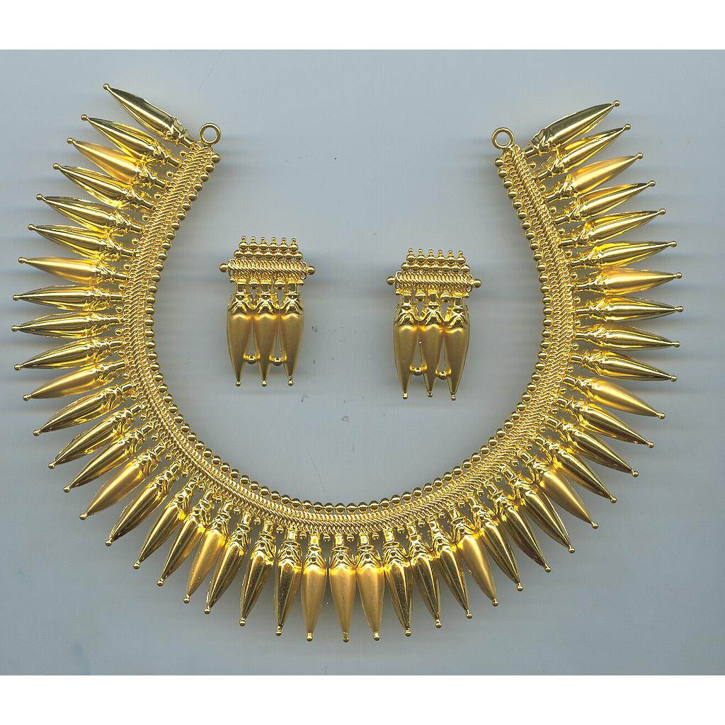 GOLD HALF SET ROUND IMPORTED EXCLUSIVE