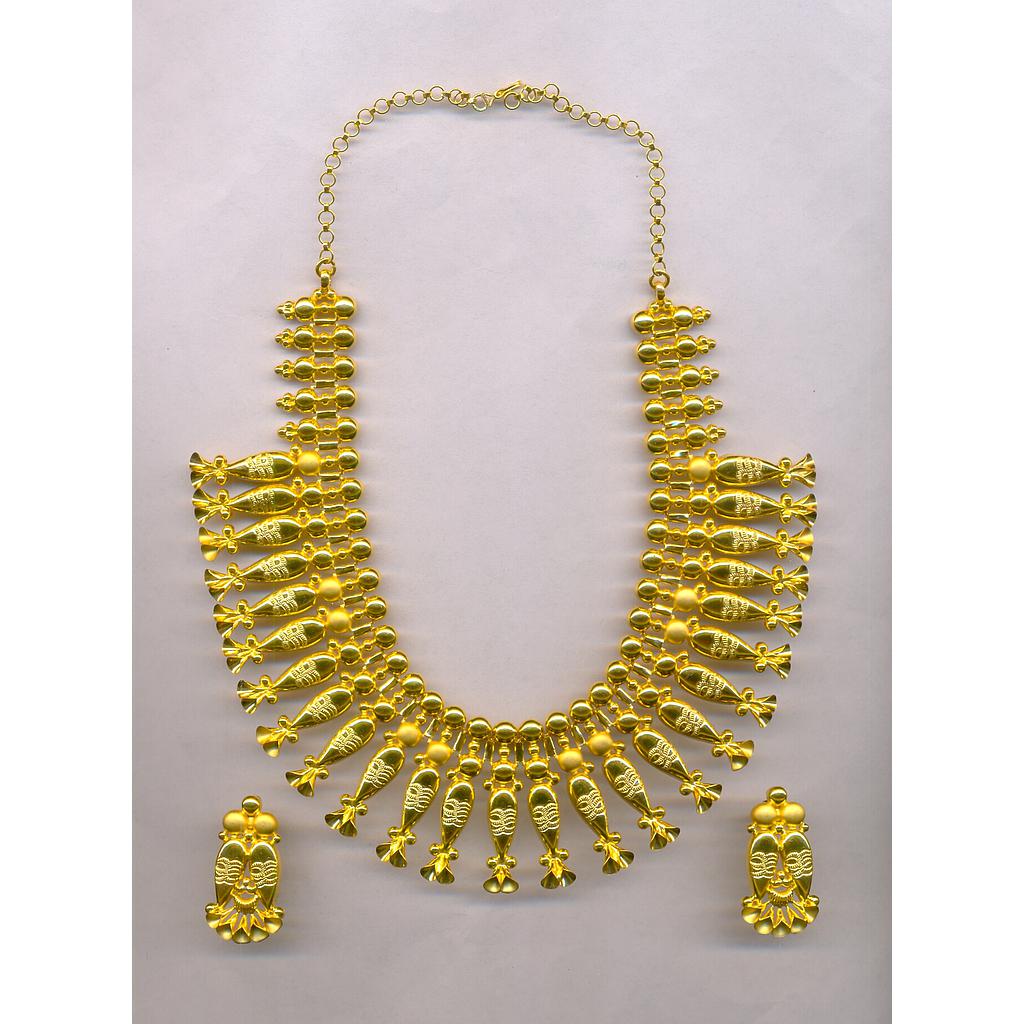 GOLD HALF SET ROUND PLAIN EXCLUSIVE