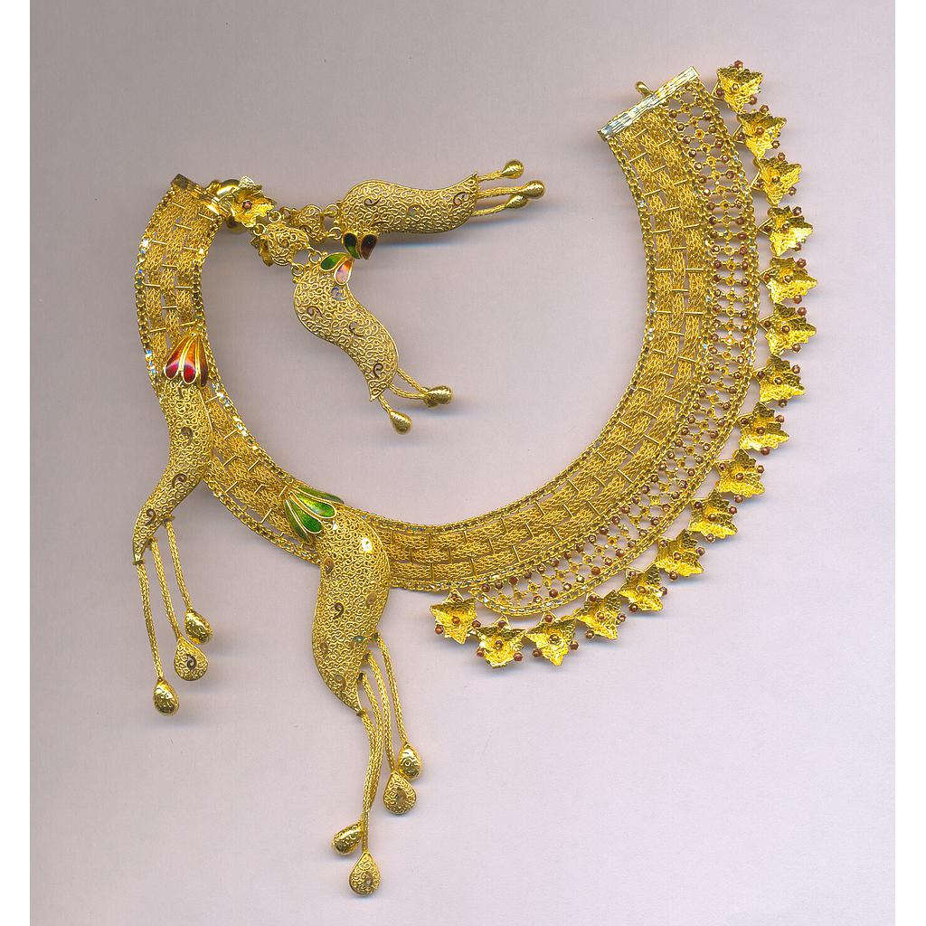 GOLD HALF SET ROUND PLAIN EXCLUSIVE