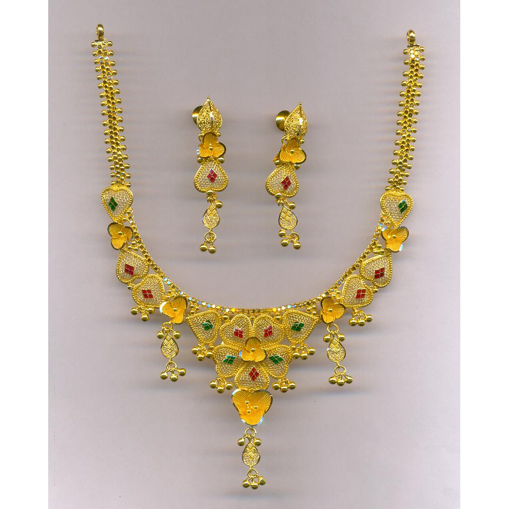 GOLD HALF SET ROUND PLAIN EXCLUSIVE
