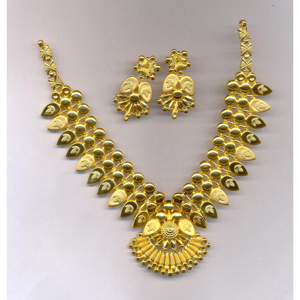 GOLD HALF SET ROUND PLAIN EXCLUSIVE