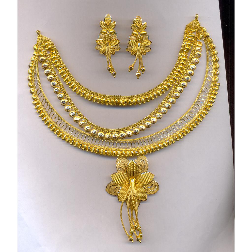 GOLD HALF SET ROUND PLAIN EXCLUSIVE