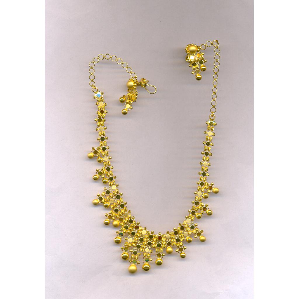 GOLD HALF SET ROUND PLAIN EXCLUSIVE