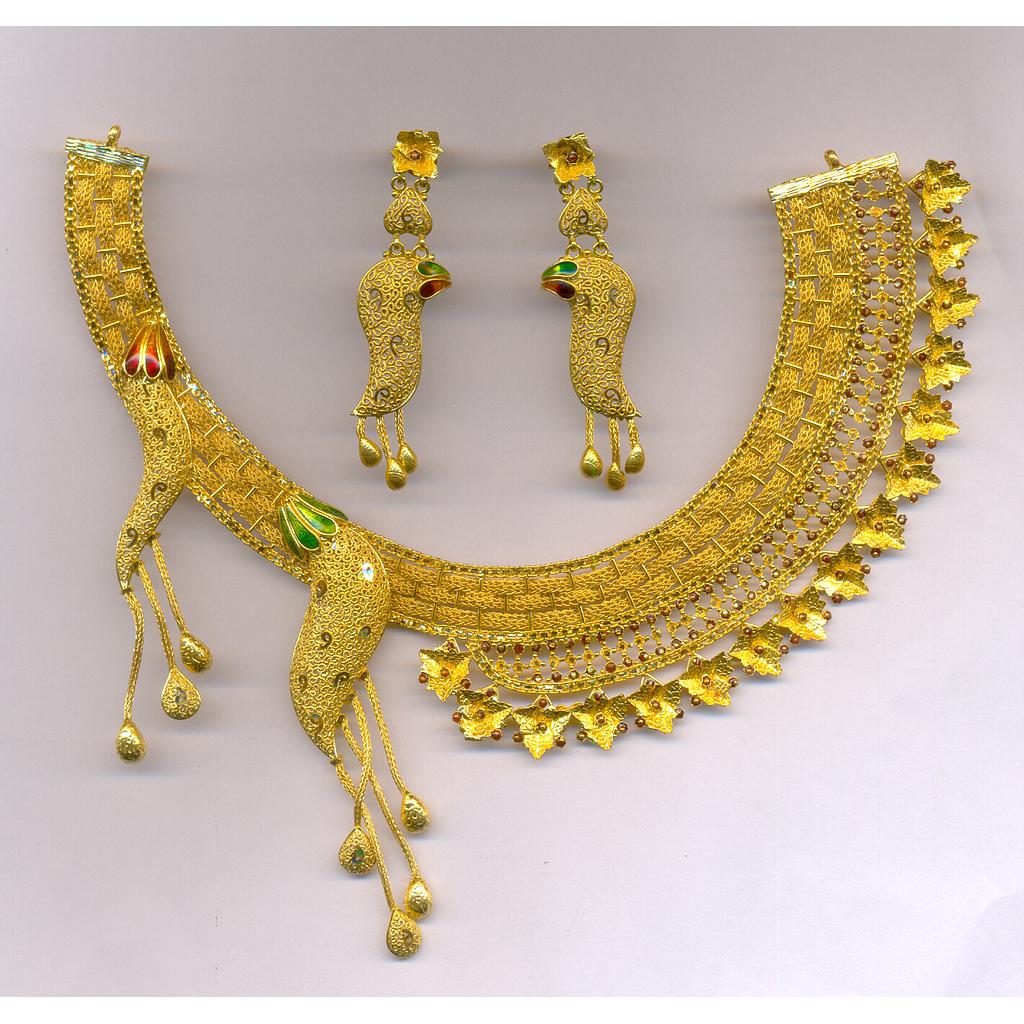 GOLD HALF SET ROUND PLAIN EXCLUSIVE