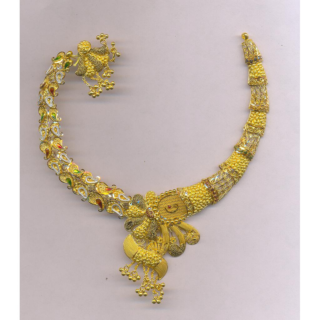 GOLD HALF SET ROUND PLAIN EXCLUSIVE