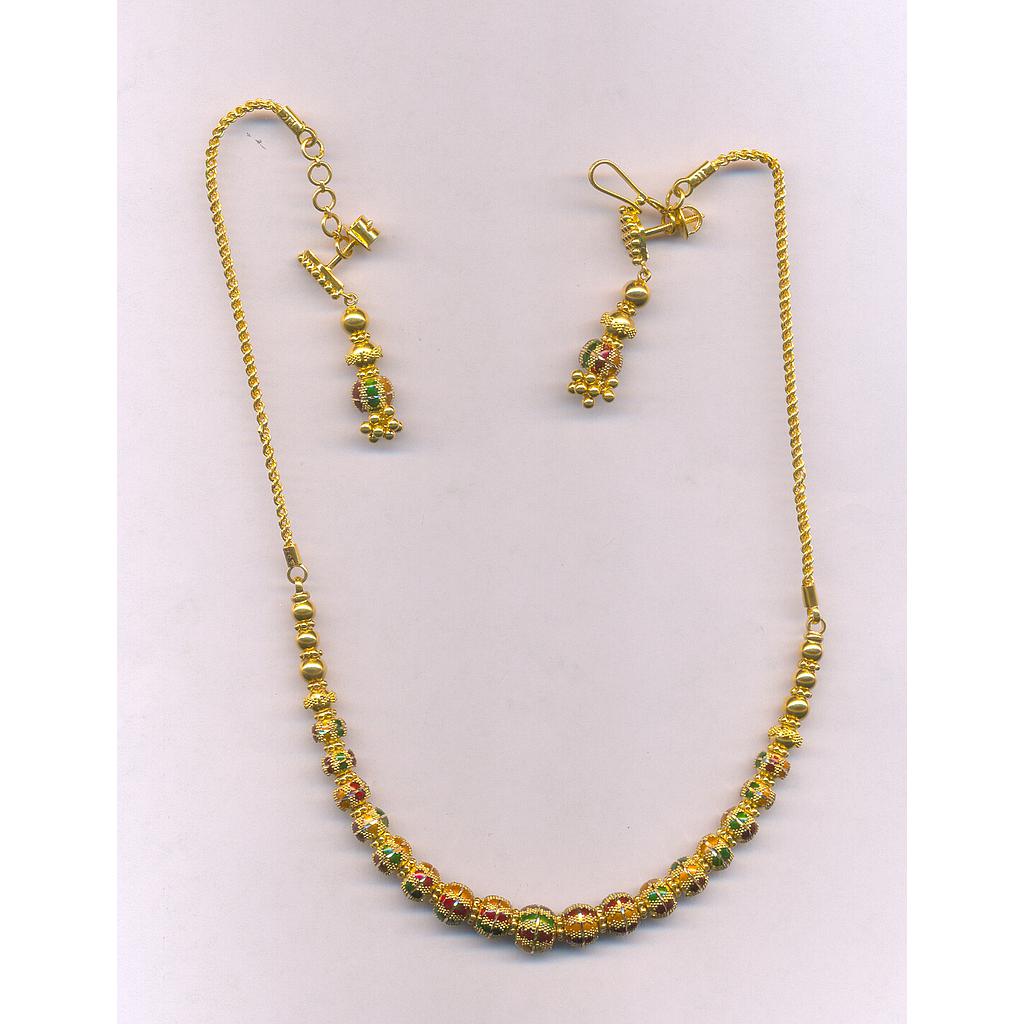 GOLD HALF SET ROUND PLAIN EXCLUSIVE