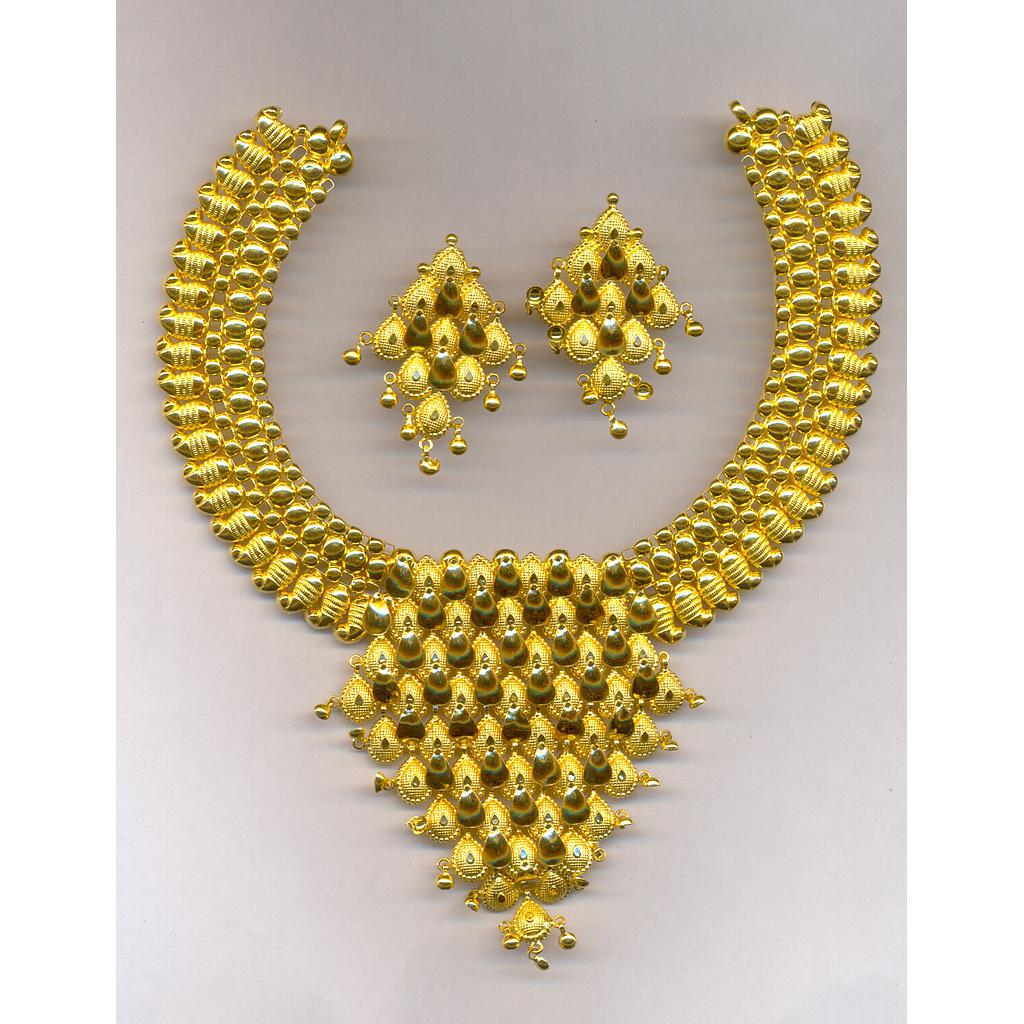 GOLD HALF SET ROUND PLAIN EXCLUSIVE