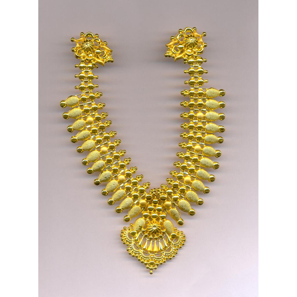 GOLD HALF SET ROUND PLAIN EXCLUSIVE