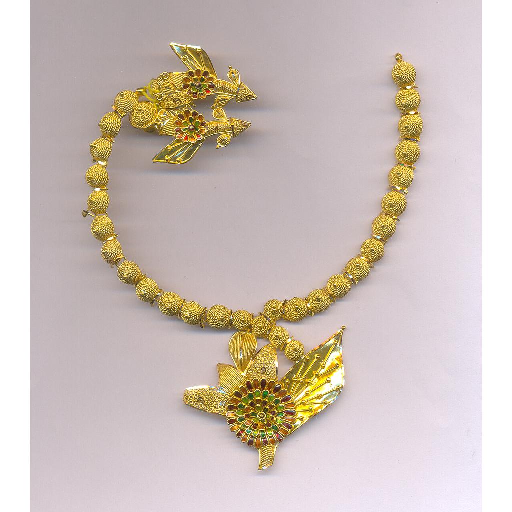 GOLD HALF SET ROUND PLAIN EXCLUSIVE