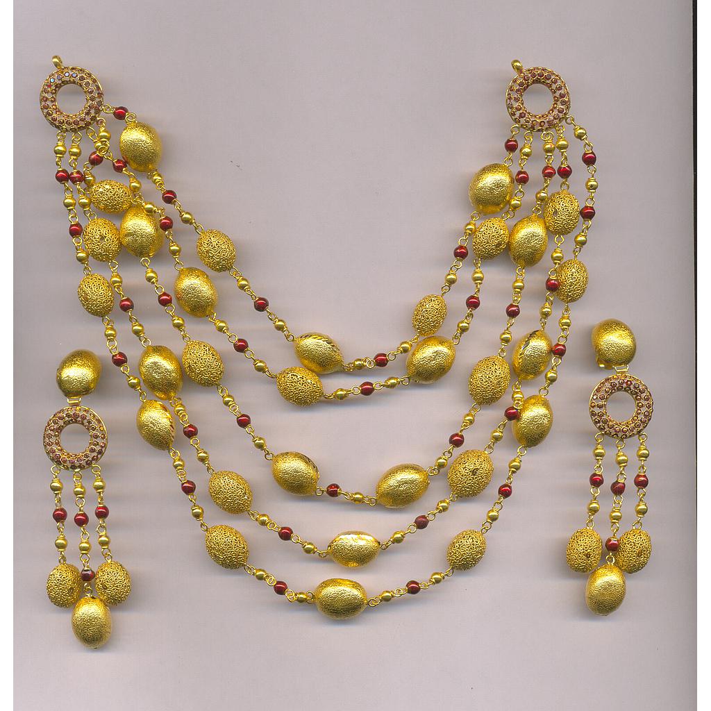 GOLD HALF SET ROUND PLAIN EXCLUSIVE