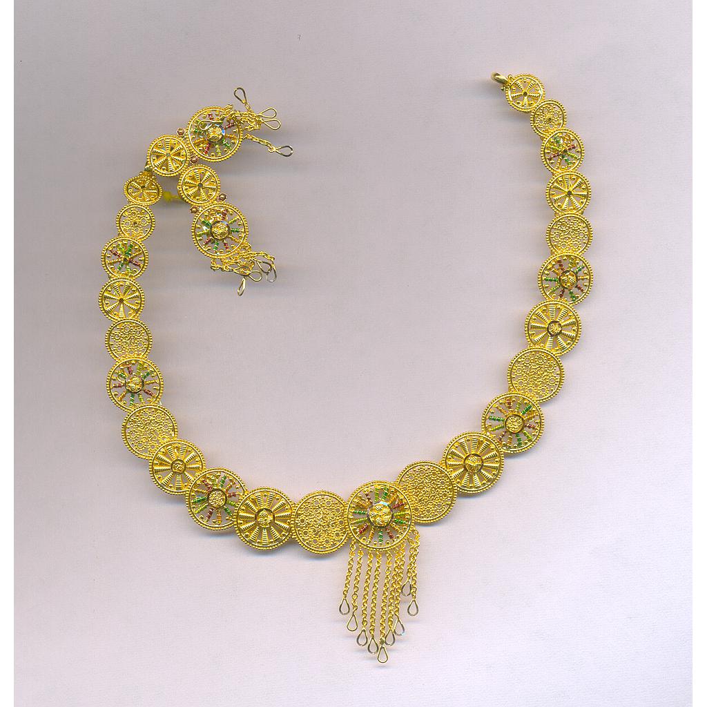 GOLD HALF SET ROUND PLAIN EXCLUSIVE