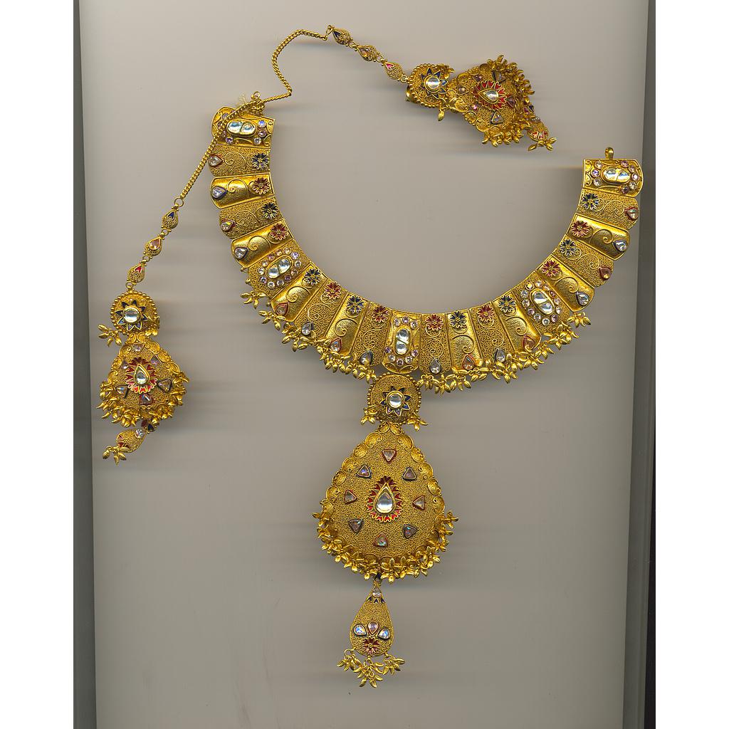 GOLD HALF SET ROUND PLAIN EXCLUSIVE