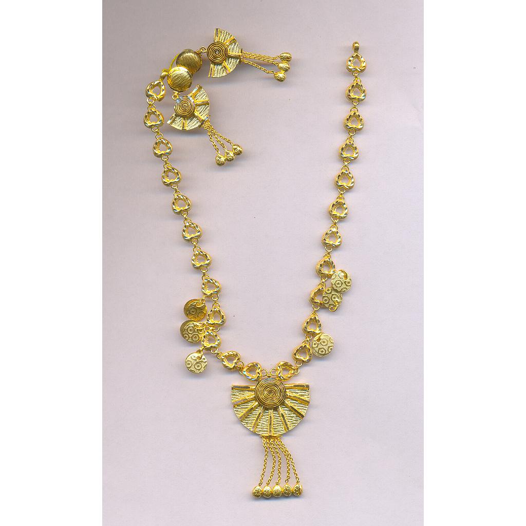 GOLD HALF SET ROUND PLAIN EXCLUSIVE